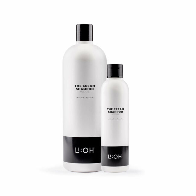 LI:OH Products. The Cream Shampoo, 250ml y 1000ml.