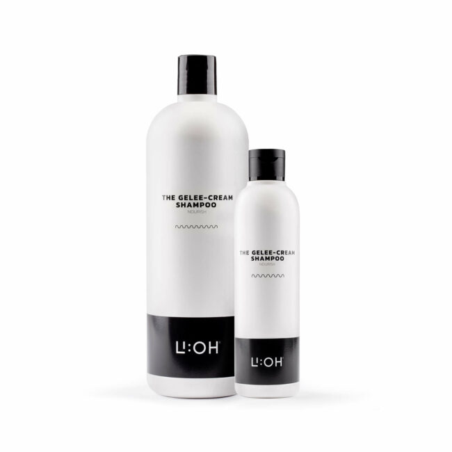 LI:OH Products. The Gelee-Cream Shampoo, 250ml y 1000ml.