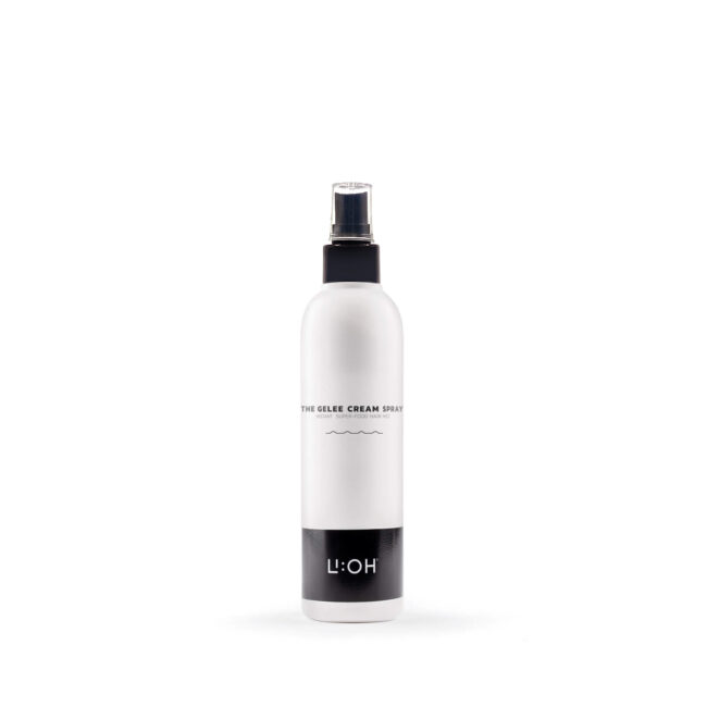 LI:OH Products. The Gelee-Cream Spray, 250ml y 1000ml.